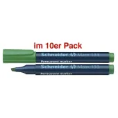  10 Permanentmarker Maxx 133 von Schneider, grün 